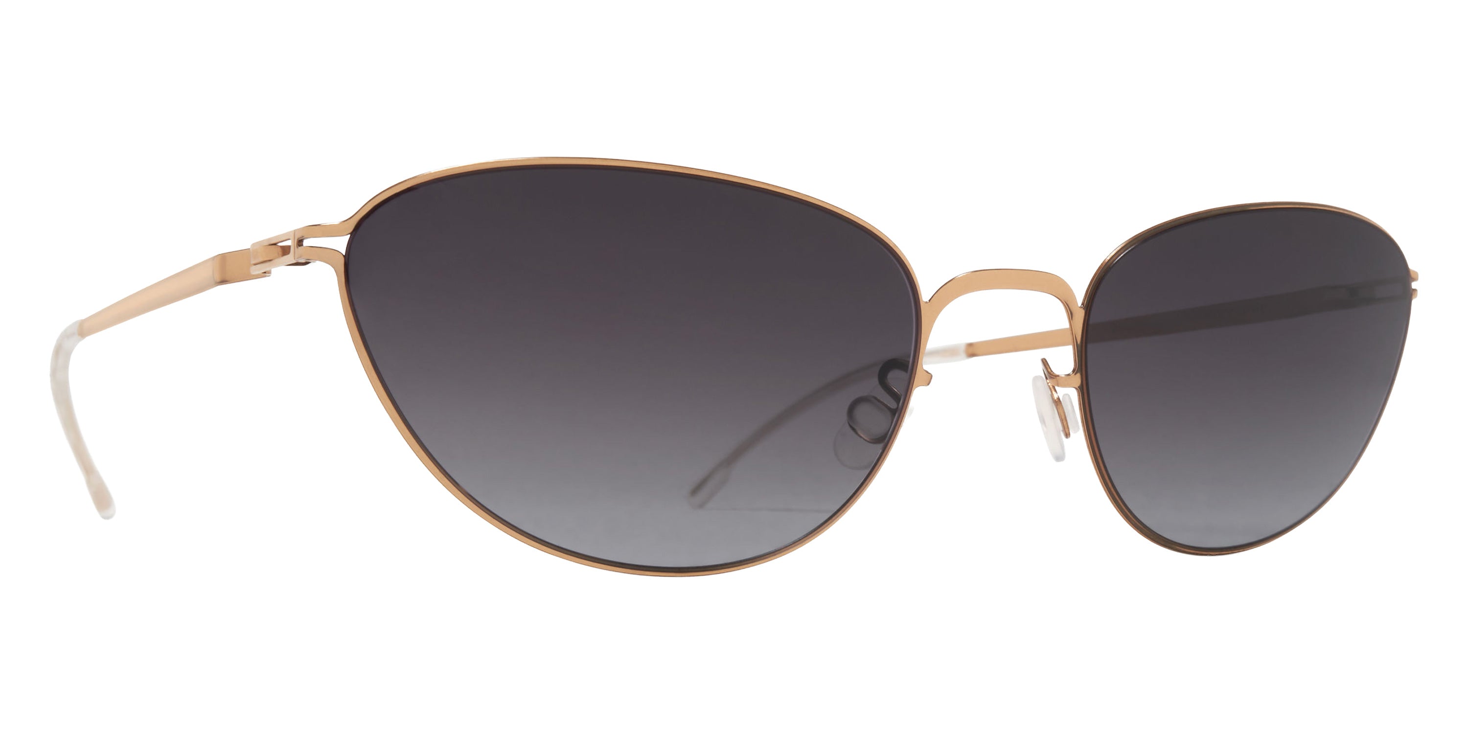Mykita® LILIA Sunglasses MYK LILIA Pow1 Champagne Gold/Dusk Gradient CAT3 58 - Pow1 Champagne Gold/Dusk Gradient (CAT3)