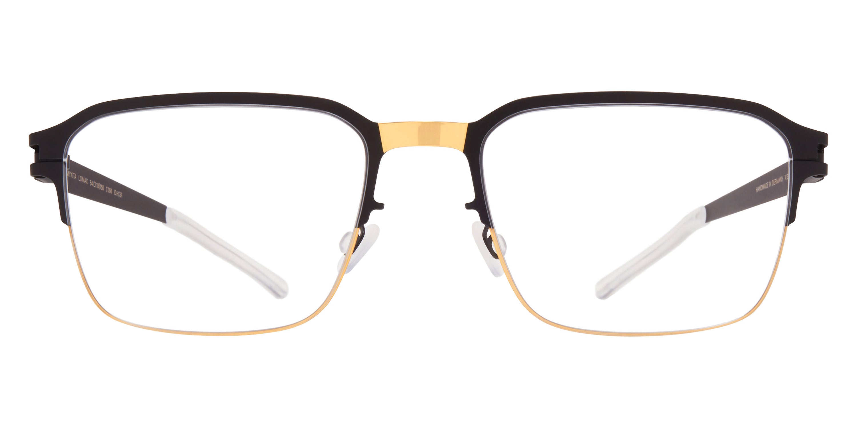 Mykita® LOMAX Eyeglasses MYK LOMAX Gold/Black 54 - Gold/Black