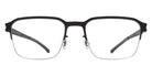Mykita® LOMAX Eyeglasses MYK LOMAX Silver/Black 54 - Silver/Black