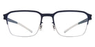 Mykita® LOMAX Eyeglasses MYK LOMAX Silver/Navy 54 - Silver/Navy