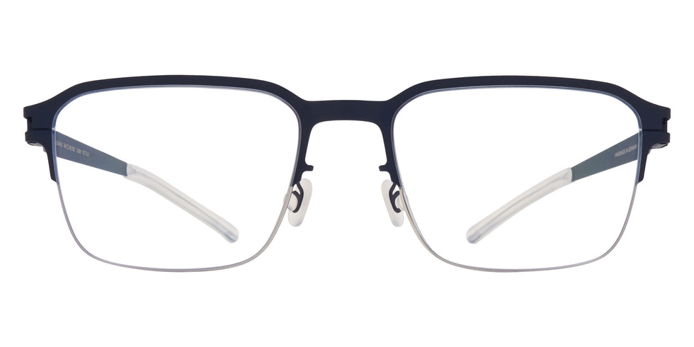 Mykita® LOMAX Eyeglasses MYK LOMAX Silver/Navy 54 - Silver/Navy