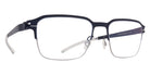 Mykita® LOMAX Eyeglasses MYK LOMAX Silver/Navy 54 - Silver/Navy