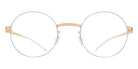 Mykita® LOVA MYK LOVA 10090327 - Silver/Champagne Gold/Clear Eyeglasses