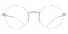 Mykita® LOVA MYK LOVA 10090354 - Shiny Silver/Cashmere Silver/Clear Eyeglasses
