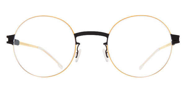 Mykita® LOVA MYK LOVA 10090355 - Black/Glossy Gold/Clear Eyeglasses