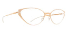 Mykita® LUCIA Eyeglasses MYK LUCIA Champagne Gold 54 - Champagne Gold