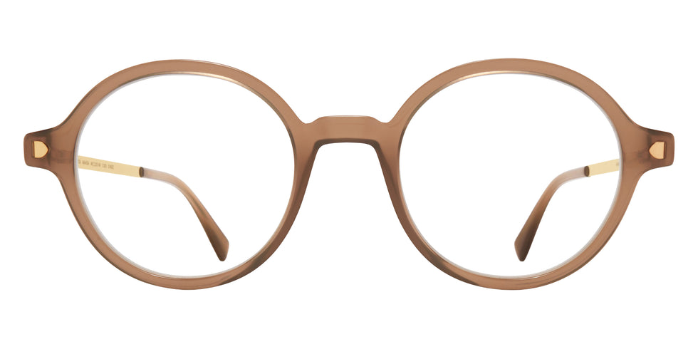Mykita® MAHSA Eyeglasses MYK MAHSA C7 Taupe/Glossy Gold 46 - C7 Taupe/Glossy Gold