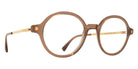 Mykita® MAHSA Eyeglasses MYK MAHSA C7 Taupe/Glossy Gold 46 - C7 Taupe/Glossy Gold