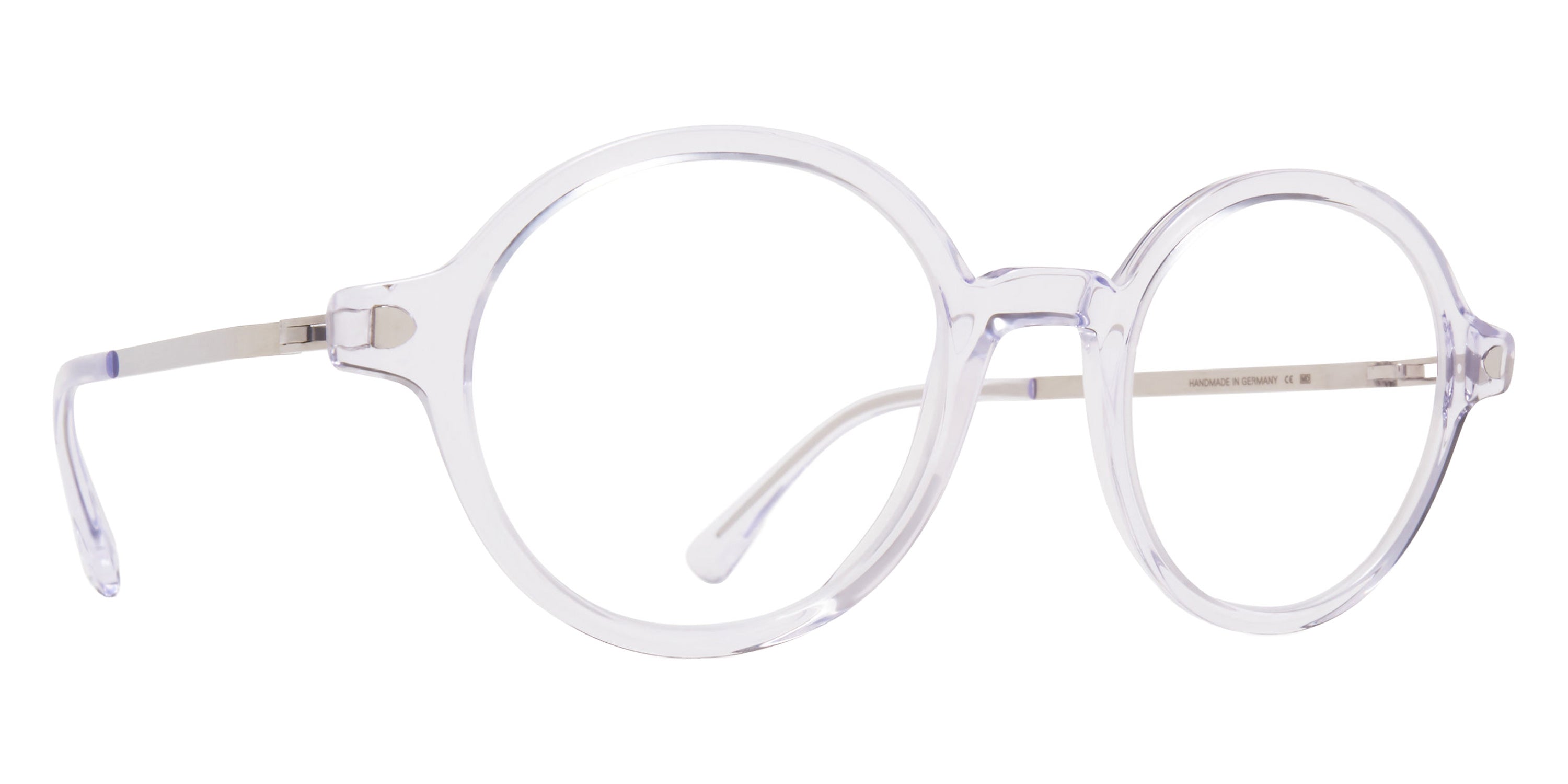 Mykita® MAHSA Eyeglasses MYK MAHSA C72 Limpid/Shiny Silver 46 - C72 Limpid/Shiny Silver