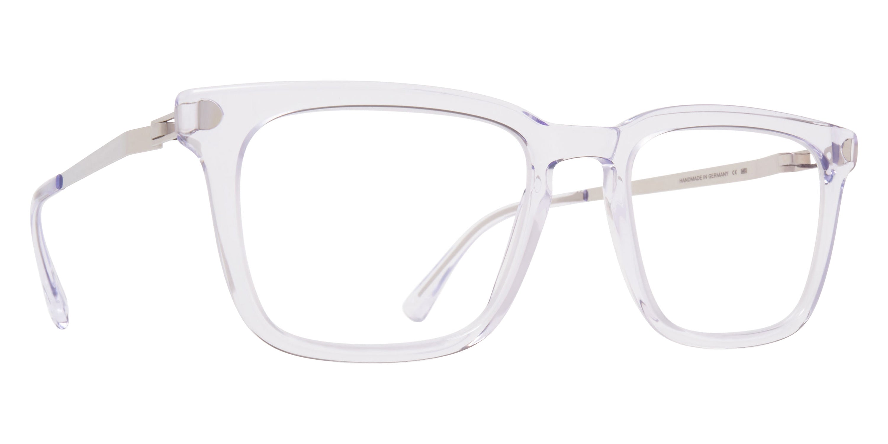 Mykita® MARAL Eyeglasses MYK MARAL C72 Limpid/Shiny Silver 52 - C72 Limpid/Shiny Silver