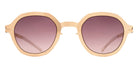 Mykita® MAUREEN MYK MAUREEN 10088821 - Champagne Gold/Cedar Brown Gradient Sunglasses