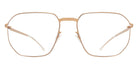 Mykita® MIO MYK MIO 10091671 - Pow1-Champagne Gold/Clear Eyeglasses