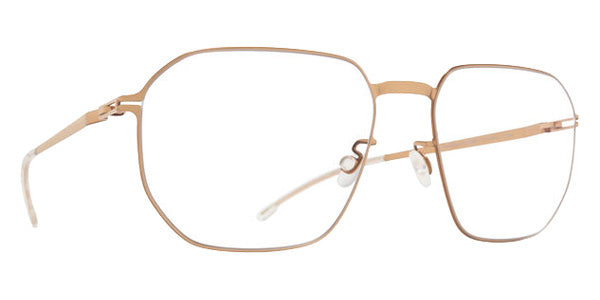 Mykita® MIO MYK MIO 10091671 - Pow1-Champagne Gold/Clear Eyeglasses