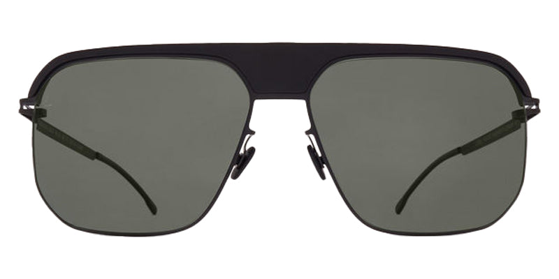 Mykita® ML06 MYK ML06 10088122 - MH6-Pitch Black/Black/Leica Grey 85 Polarized Sunglasses