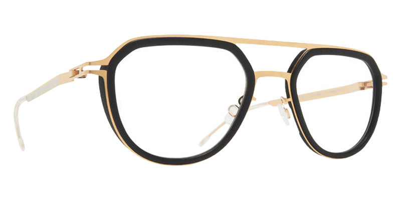 Mykita® ML17 MYK ML17 10089913 - MH76-Leica Light CGD/Pitch BK/Clear Eyeglasses