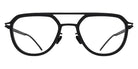 Mykita® ML17 MYK ML17 10090244 - MH6-Pitch Black/Black/Clear Eyeglasses