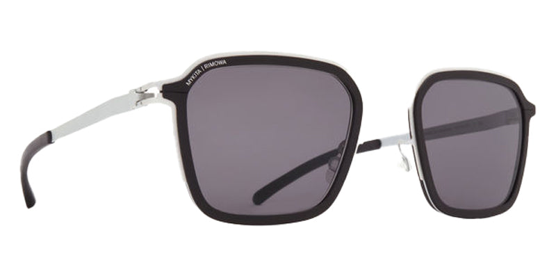 Mykita® MR002 MYK MR002 10087671 - AL1-White Silver/Black/Coolgrey Solid Sunglasses