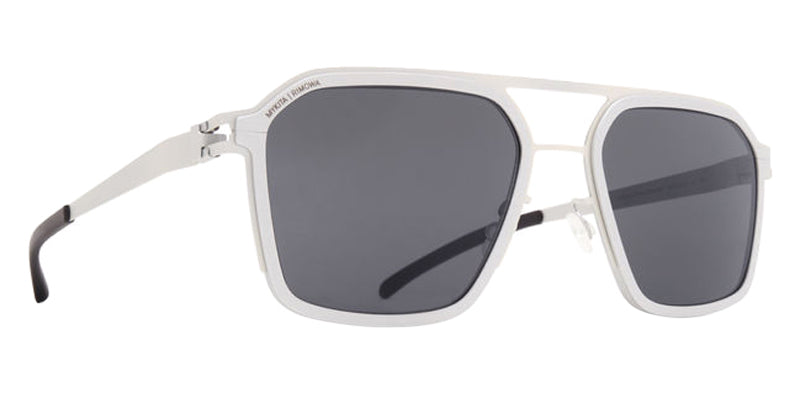 Mykita® MR003 MYK MR003 10087676 - AL2-White Silver/Silver/Darkgrey Solid Sunglasses