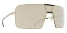 Mykita® MR004 MYK MR004 10087680 - MH74-Titan/Pitch Black/Electrum Mirror Sunglasses