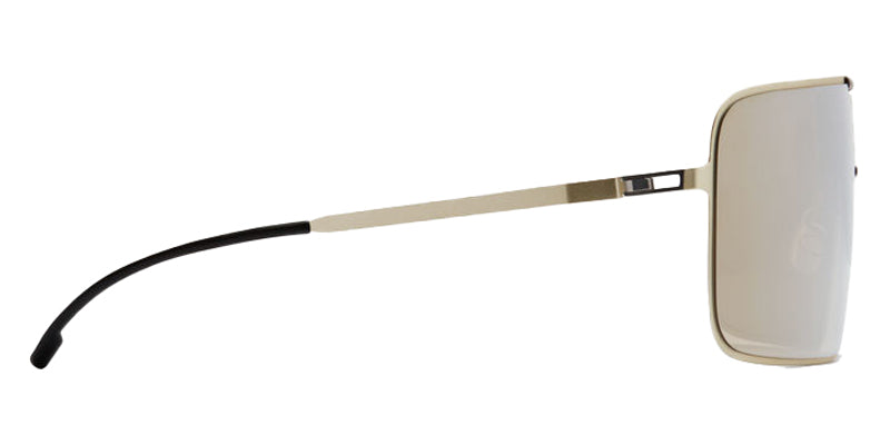 Mykita® MR004 MYK MR004 10087680 - MH74-Titan/Pitch Black/Electrum Mirror Sunglasses