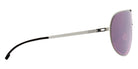 Mykita® MR005 MYK MR005 10087682 - MH72-White Silver/Pitch Black/Mulberry Sunglasses
