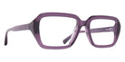 Mykita® NAAMA MYK NAAMA 10089593 - C216-Sweet Grape/Shiny Silver/Clear Eyeglasses