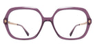 Mykita® NANNA MYK NANNA 10091602 - C218-Sweet Grape/ChampagneGold/Clear Eyeglasses