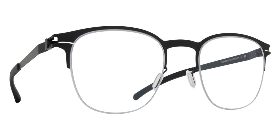 Mykita® NEVILLE Eyeglasses MYK NEVILLE Black/Frozen Silver 48 - Black/Frozen Silver