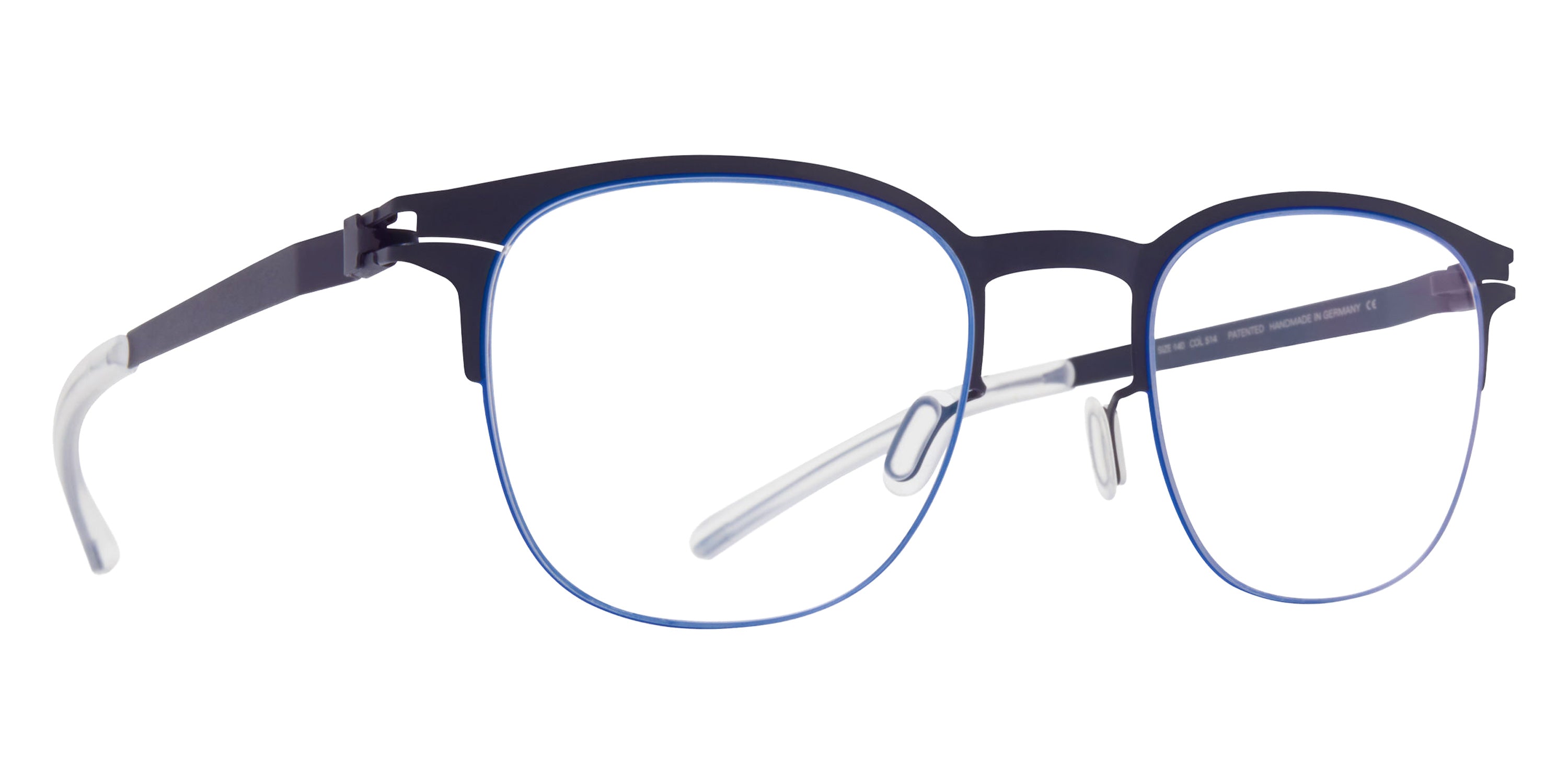 Mykita® NEVILLE Eyeglasses MYK NEVILLE Indigo/Yale Blue 48 - Indigo/Yale Blue