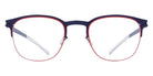 Mykita® NEVILLE Eyeglasses MYK NEVILLE Navy/Rusty Red 48 - Navy/Rusty Red