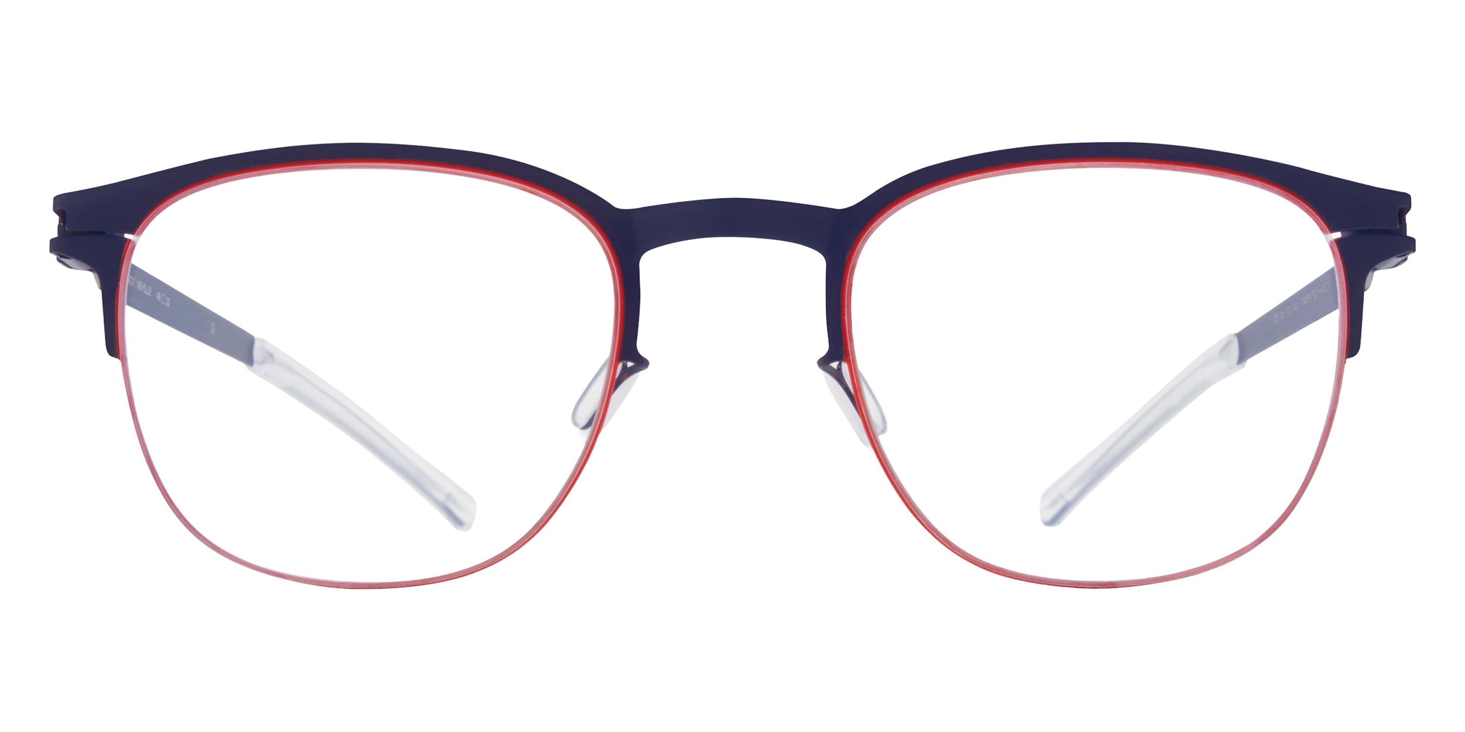 Mykita® NEVILLE Eyeglasses MYK NEVILLE Navy/Rusty Red 48 - Navy/Rusty Red