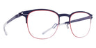 Mykita® NEVILLE Eyeglasses MYK NEVILLE Navy/Rusty Red 48 - Navy/Rusty Red