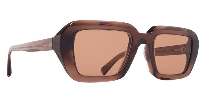 Mykita® NIMA MYK NIMA 10087941 - C204-Maroon/Shiny Silver/Cruxitebrown Solid Sunglasses