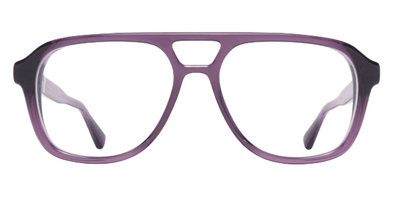 Mykita® NYARA MYK NYARA 10089596 - C216-Sweet Grape/Shiny Silver/Clear Eyeglasses