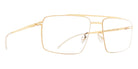 Mykita® PEN MYK PEN 10088907 - Glossy Gold Eyeglasses