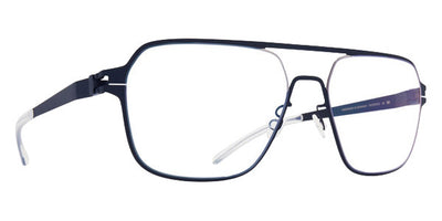 Mykita® PHIL MYK PHIL 10089659 - Silver/Indigo/Clear Eyeglasses