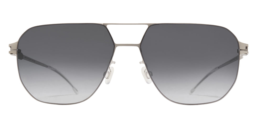 Mykita® PIO Sunglasses MYK PIO Cashmere Silver/Shiny Silver/Grey Gradient CAT2 56 - Cashmere Silver/Shiny Silver/Grey Gradient (CAT2)