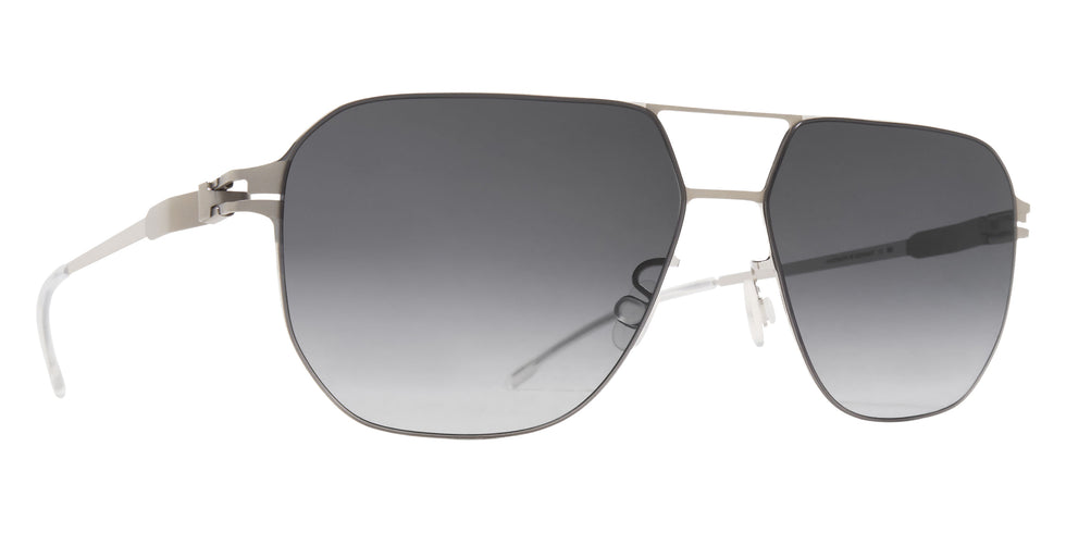 Mykita® PIO Sunglasses MYK PIO Cashmere Silver/Shiny Silver/Grey Gradient CAT2 56 - Cashmere Silver/Shiny Silver/Grey Gradient (CAT2)