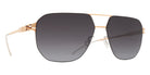 Mykita® PIO Sunglasses MYK PIO Silver/Champagne Gold/Dusk Gradient CAT3 56 - Silver/Champagne Gold/Dusk Gradient (CAT3)