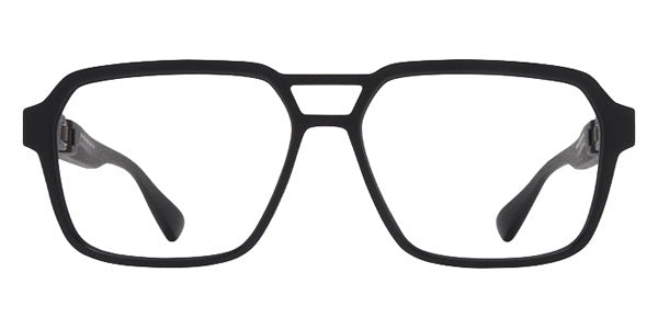 Mykita® RAIDER MYK RAIDER 10091565 - MD1-Pitch Black/Clear Eyeglasses