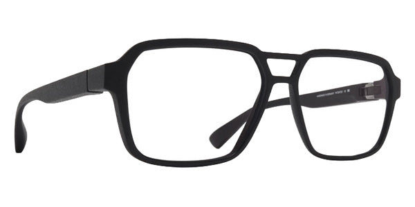 Mykita® RAIDER MYK RAIDER 10091565 - MD1-Pitch Black/Clear Eyeglasses