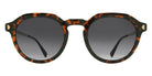Mykita® RENO Sunglasses MYK RENO C220 Amber Havana/Champag Gold/Grey Gradient CAT2 48 - C220 Amber Havana/Champag Gold/Grey Gradient (CAT2)