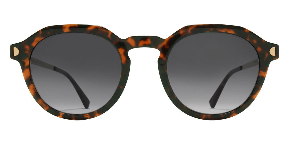 Mykita® RENO Sunglasses MYK RENO C220 Amber Havana/Champag Gold/Grey Gradient CAT2 48 - C220 Amber Havana/Champag Gold/Grey Gradient (CAT2)