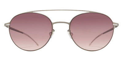 Mykita® REVA MYK REVA 10091679 - Pow2-Silver/Cedar Brown Gradient Sunglasses