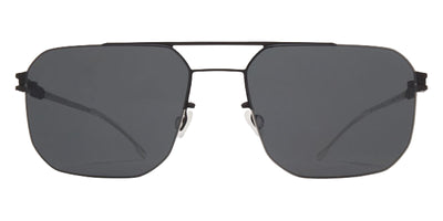 Mykita® RHYS Sunglasses - Black/Silver / Darkgrey Solid