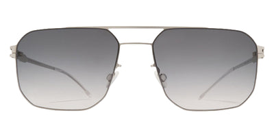 Mykita® RHYS Sunglasses - Cashmere Silver/Shiny Silver / Grey Gradient