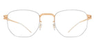 Mykita® ROSCOE MYK ROSCOE 10090329 - Silver/Champagne Gold/Clear Eyeglasses