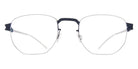 Mykita® ROSCOE MYK ROSCOE 10090337 - Silver/Indigo/Clear Eyeglasses