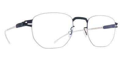 Mykita® ROSCOE MYK ROSCOE 10090337 - Silver/Indigo/Clear Eyeglasses