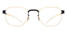 Mykita® ROSCOE MYK ROSCOE 10090359 - Black/Glossy Gold/Clear Eyeglasses